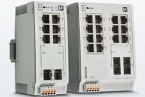 Managed switches with 16 ports and PROFINET: flexible networking with exact match requirements