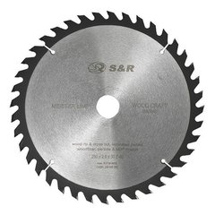 The saw blade S & R Meister Wood Craft 305x30x2,4 tooth 40 mm 238 040 305 238 040 305 S & R S & R