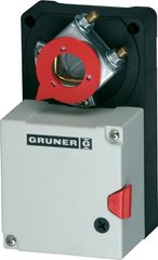 The drive and the choke valve 24V AC / DC 227-024-05-S1 Gruner